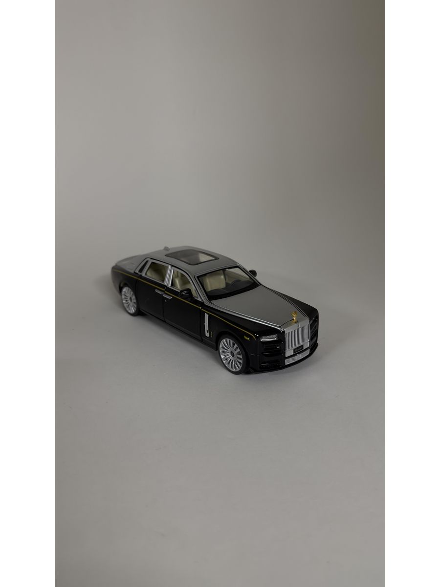 Игрушечные машинки, Французский Дворик  Rolls-Royce Phantom черный
