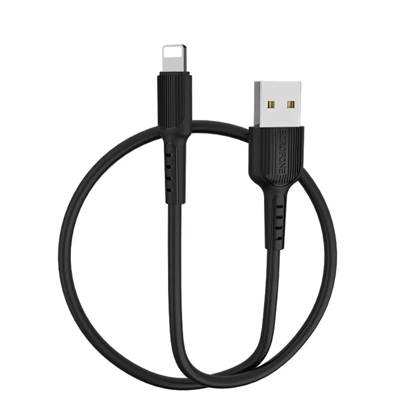 

Кабель Borofone X16 USB Lightning 1m для мобильных устройств