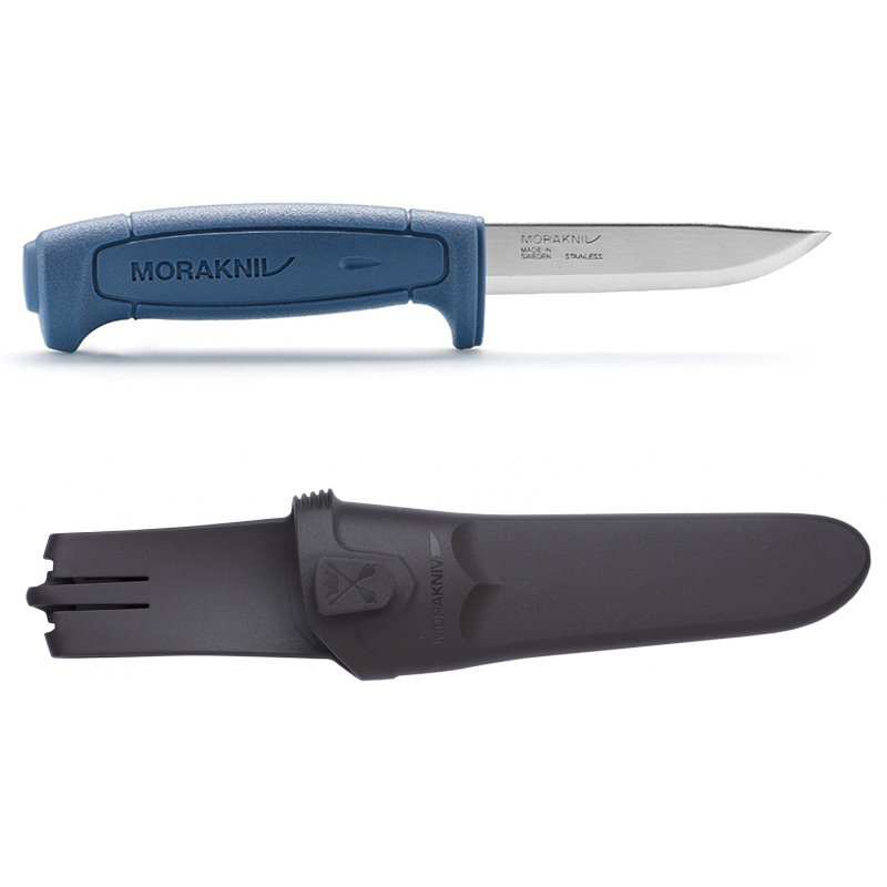 

Туристический нож Morakniv Basic 546, синий, Basic 546