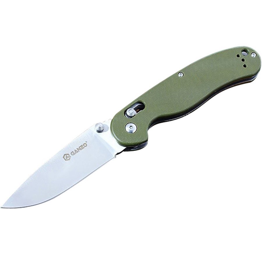 Туристический нож Ganzo G727M, зеленый