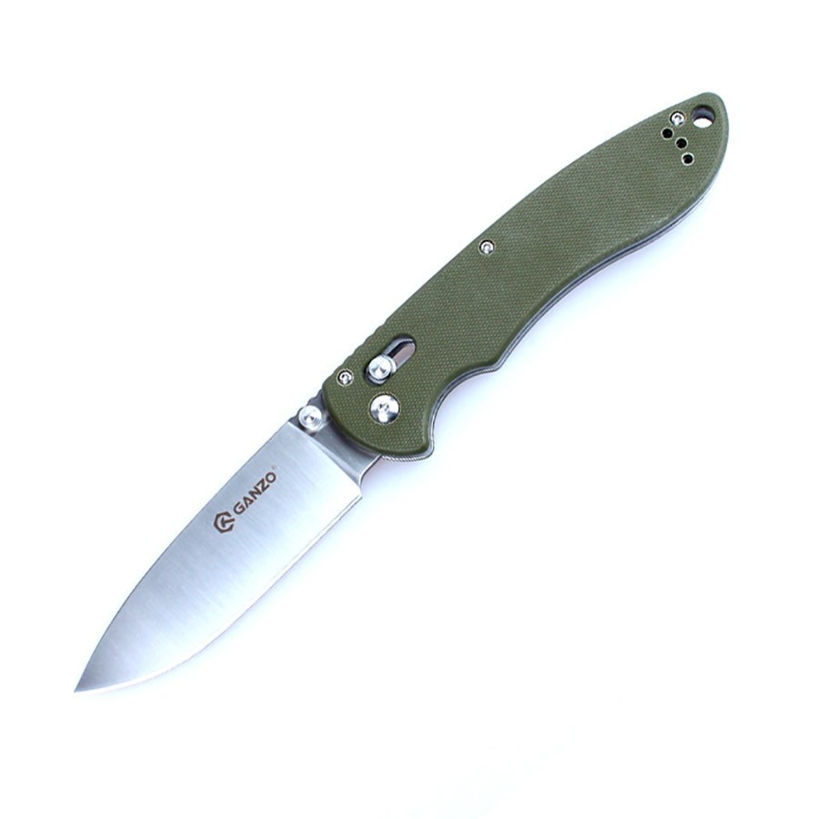 Туристический нож Ganzo G740, зеленый