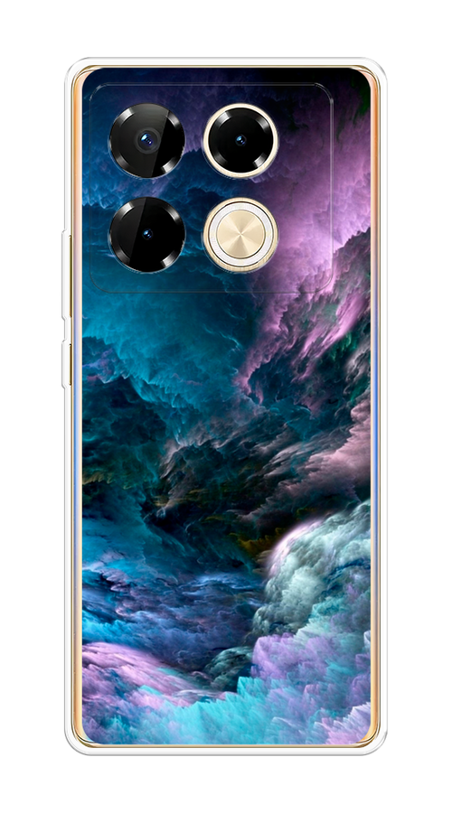 

Чехол на Infinix Note 40 Pro "Загадочное небо", Синий;фиолетовый, 3105750-1