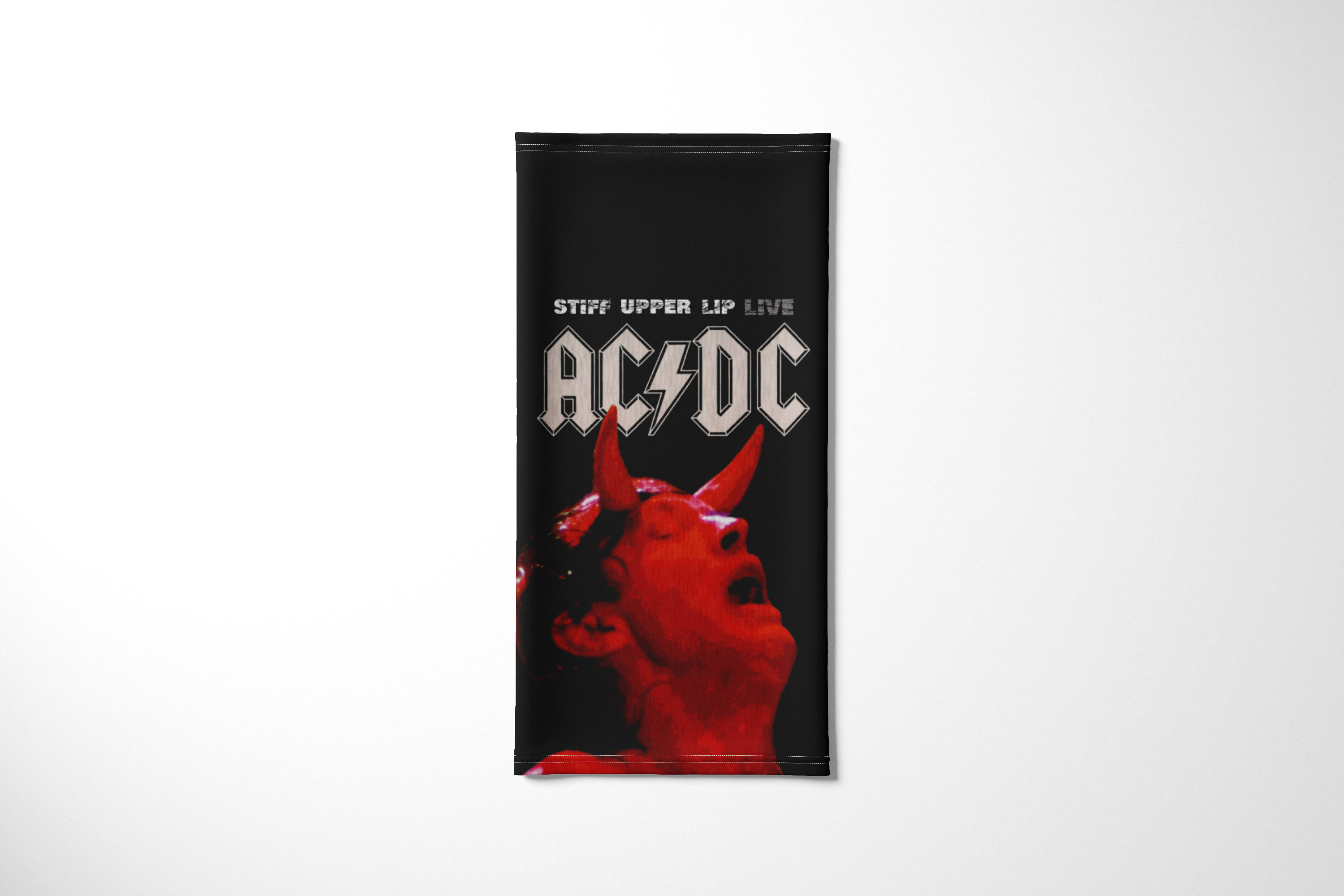 

Бандана / Бафф / Снуд-трансформер / Рок / AC/DC, Черный;красный, BBuffVM_VM1991883