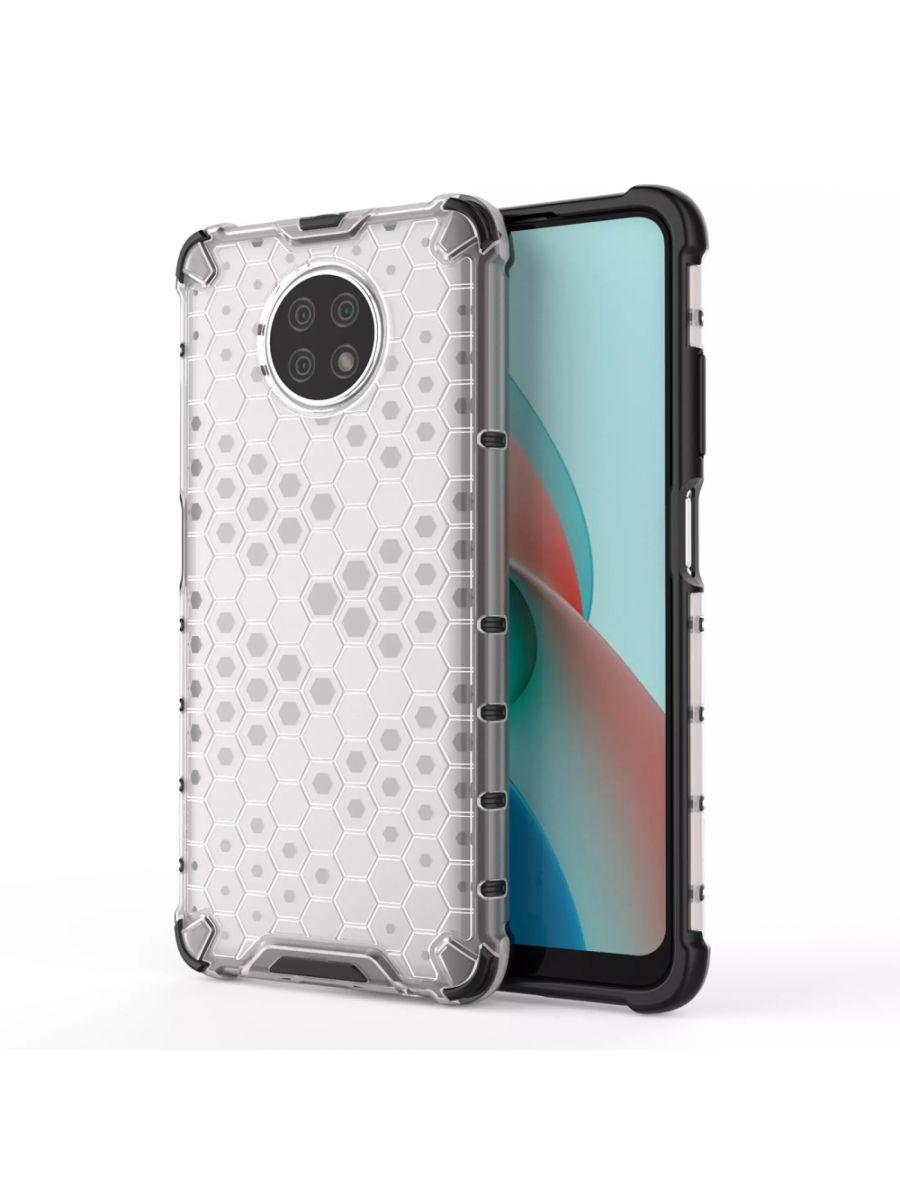 

Чехол Combee для смартфона Xiaomi Redmi Note 9T Белый, Прозрачный