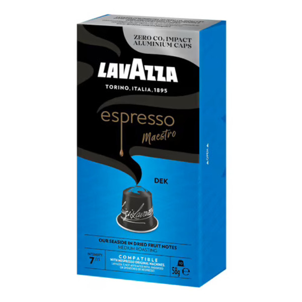 фото Кофе lavazza espresso dek в капсулах 10 шт