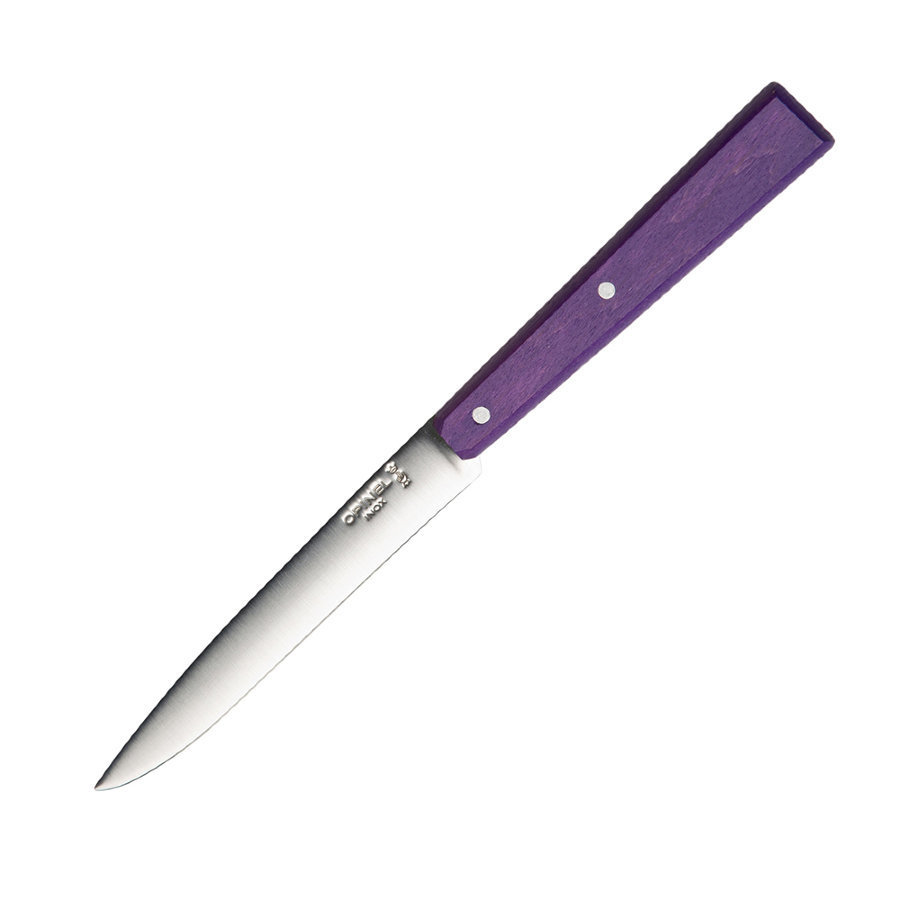 фото Нож столовый opinel №125, нержавеющая сталь, пурпурный, 001587