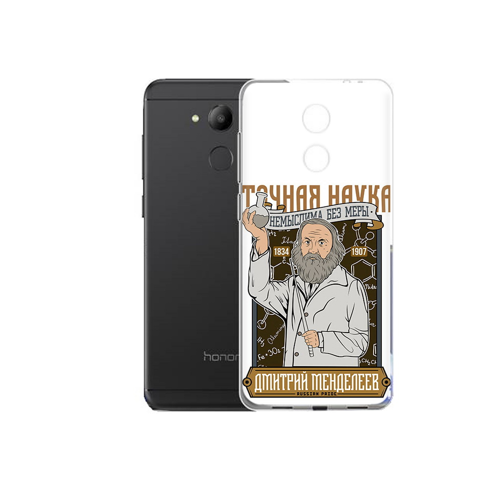

Чехол MyPads Tocco для Honor 6C Дмитрий Менделеев (PT67887.49.68), Прозрачный, Tocco