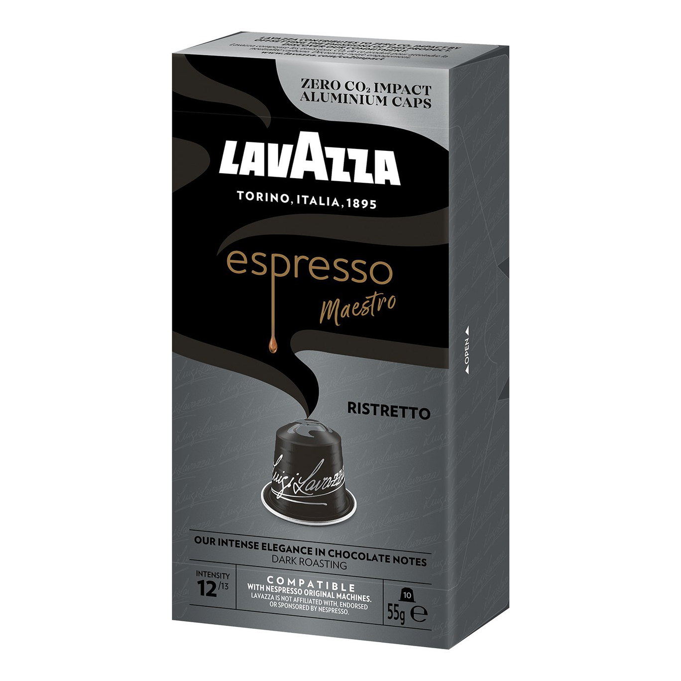 фото Кофе lavazza espresso ristretto молотый в капсулах 10 шт