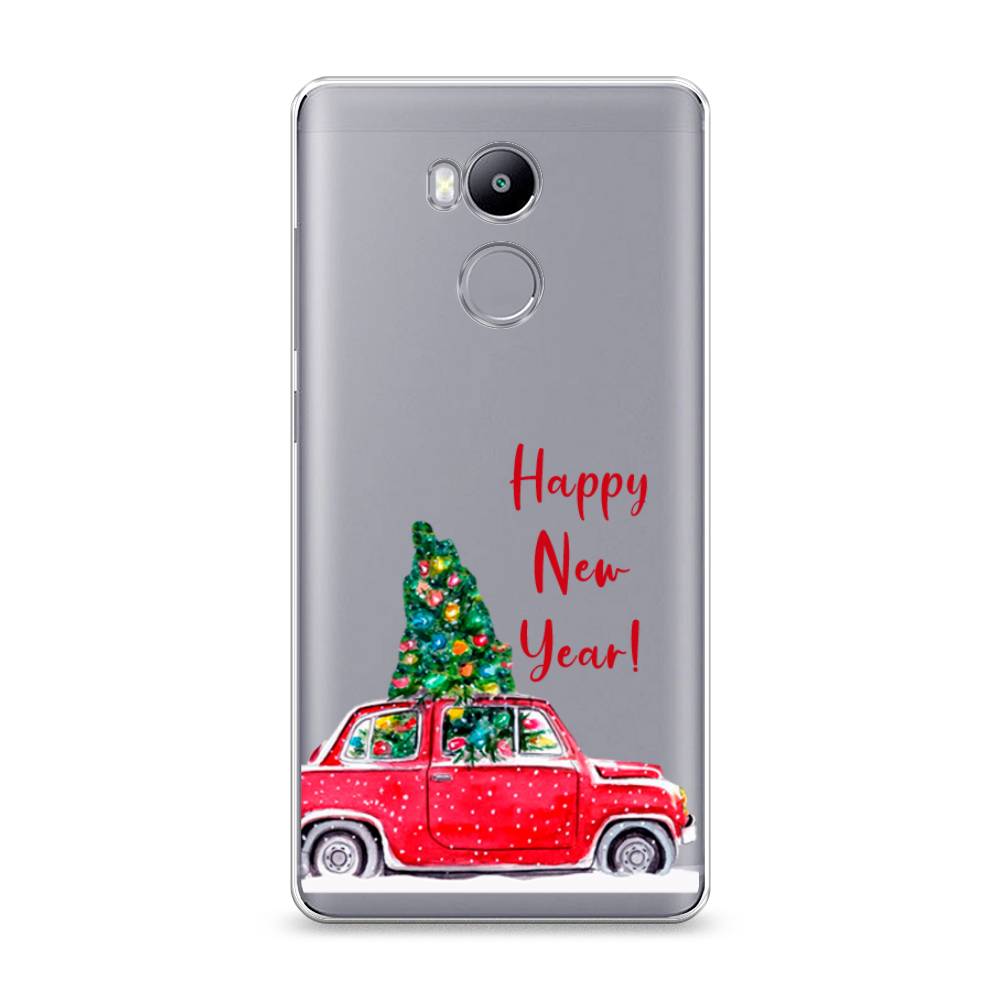 

Чехол на Xiaomi Redmi 4 Pro "Happy New Year", Красный;зеленый, 31250-5