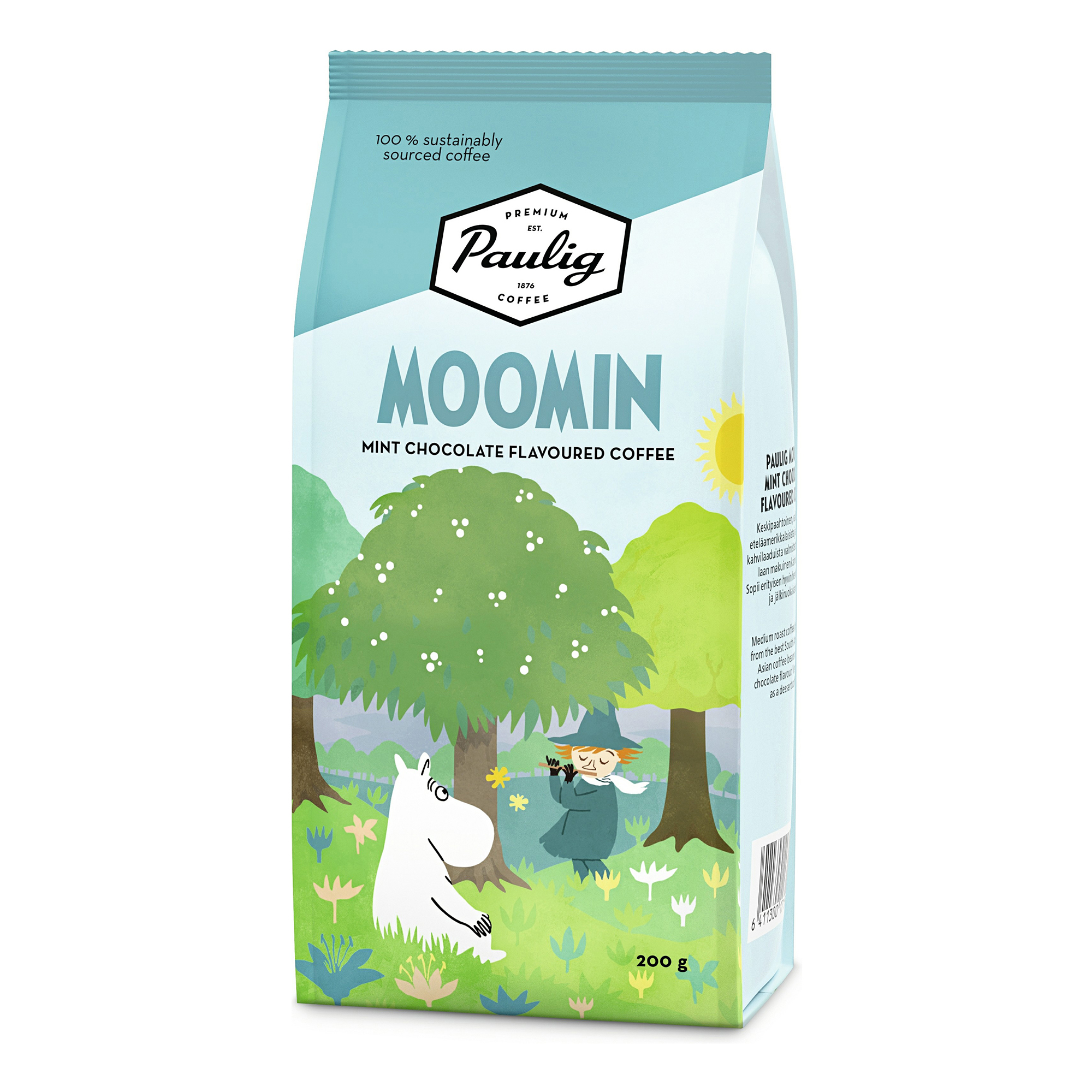 

Кофе Paulig Moomin Mint Chocolate молотый 200 г