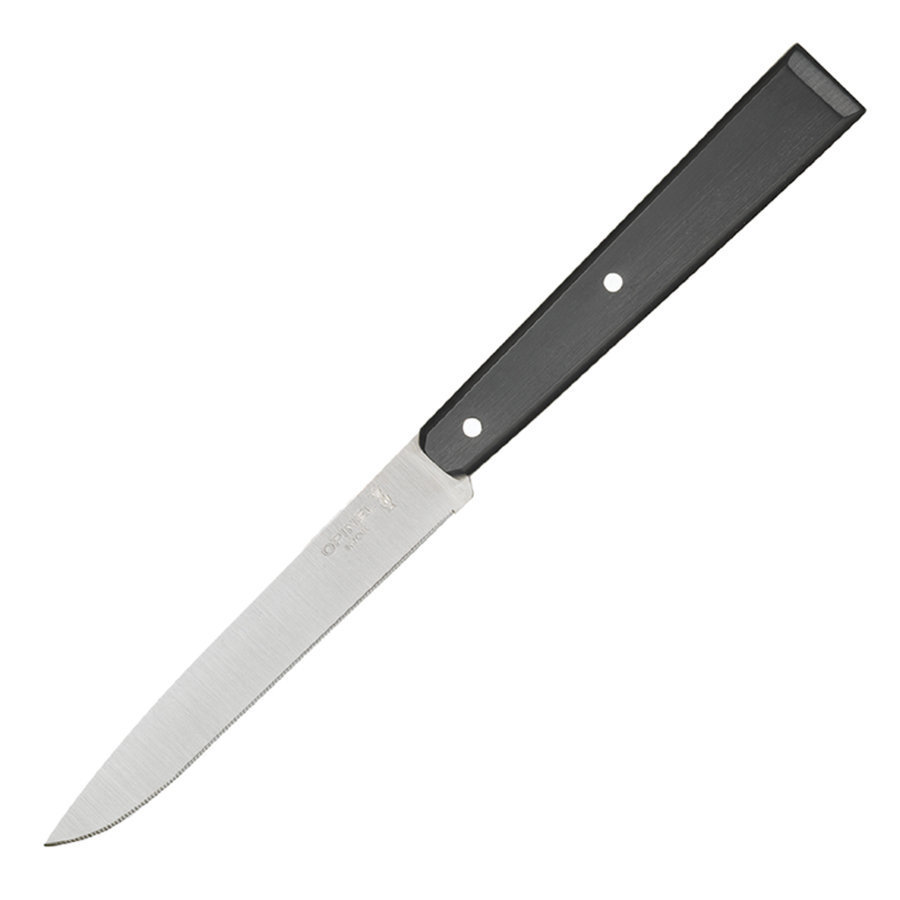 фото Нож столовый opinel n°125,pom пластиковая ручка, нержавеющая сталь, серый. 001612