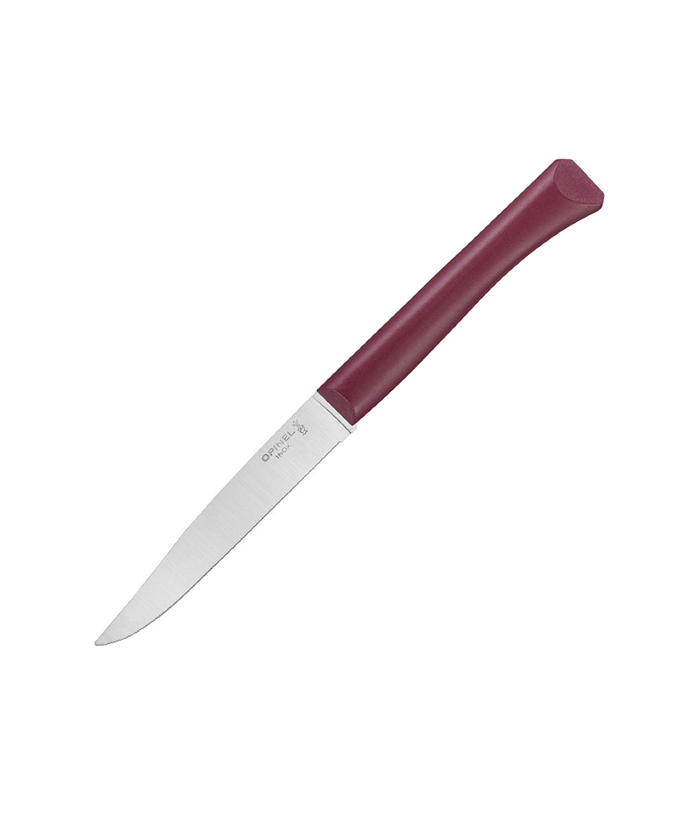фото Нож столовый opinel n°125, полимерная ручка, нерж, сталь, темно-красный. 002196