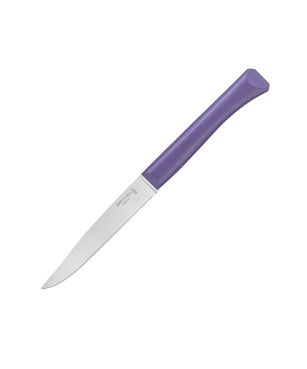 фото Нож столовый opinel n°125, полимерная ручка, нерж, сталь, пурпурный