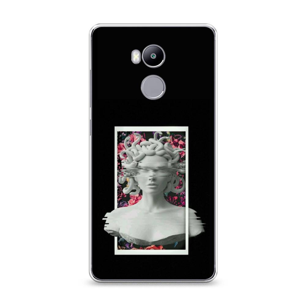 

Чехол на Xiaomi Redmi 4 Pro "Web Punk Медуза Горгона", Черный;серый, 31250-6
