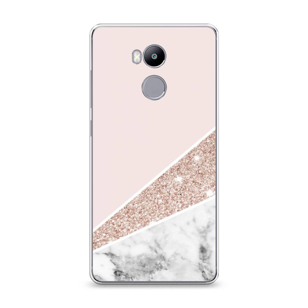 

Чехол на Xiaomi Redmi 4 Pro "Блестящий розовый мрамор", 31250-3