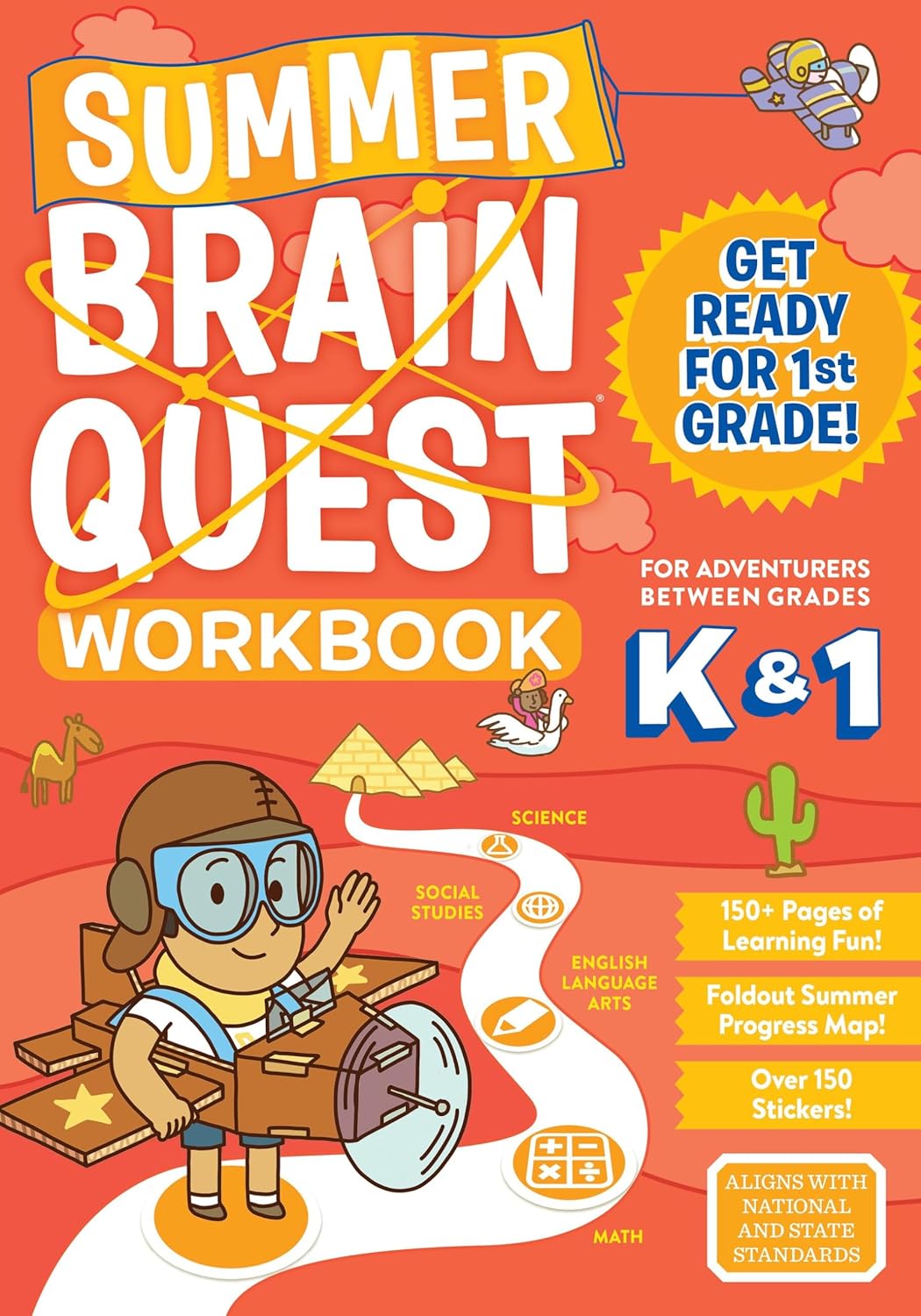 

Summer Brain Quest: Between Grades K & 1. Butler Megan, Piddock Claire