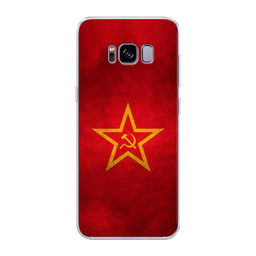 

Чехол Awog на Samsung Galaxy S8 + "Красное знамя", Желтый;красный, 24850-10