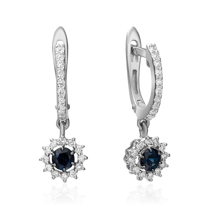 

Серьги из белого золота с бриллиантом PLATINA jewelry 02-0939-00-105-1120-30, 02-0939-00-105-1120-30