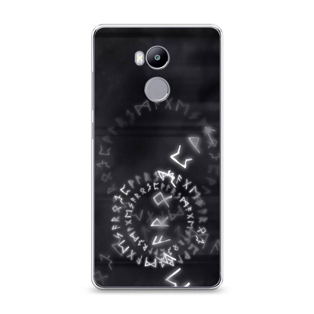 

Чехол на Xiaomi Redmi 4 Pro "Руны", Серый;черный, 31250-3