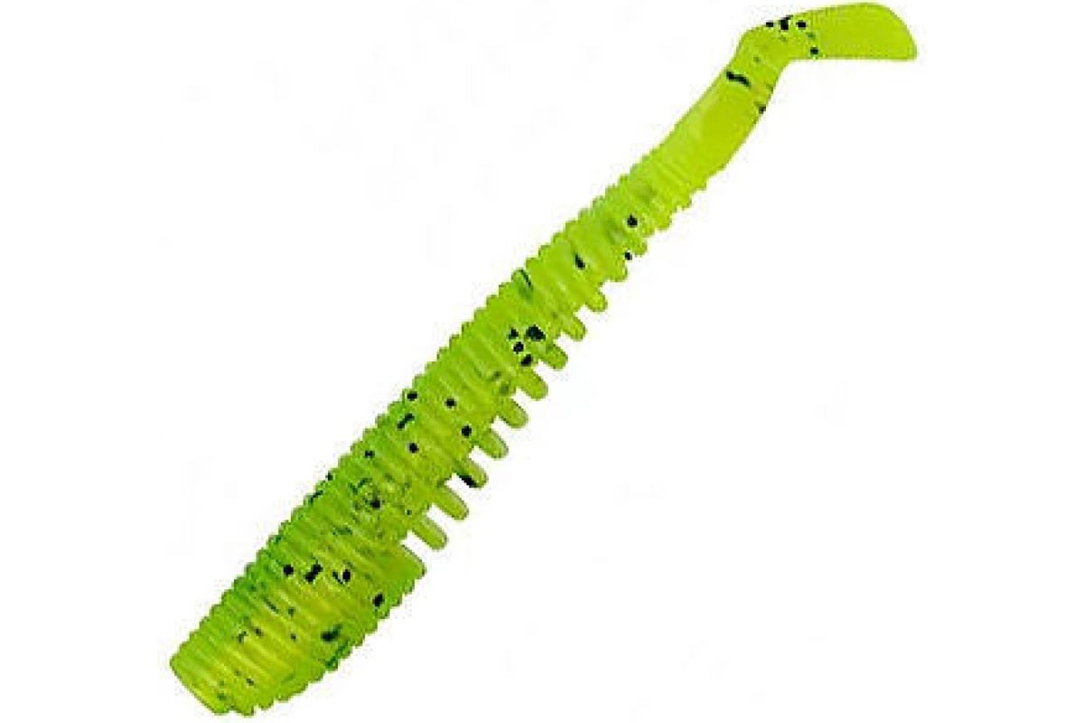 

Виброхвост YAMAN PRO Legend Minnow, р.2 inch, цвет #10 - Green pepper (уп. 6 шт.), Зеленый;черный