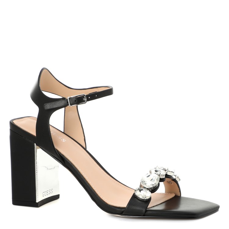 

Босоножки женские Guess FL6MLYLEA03 черные 40 EU, FL6MLYLEA03