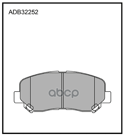 

Тормозные колодки Allied nippon ADB32252