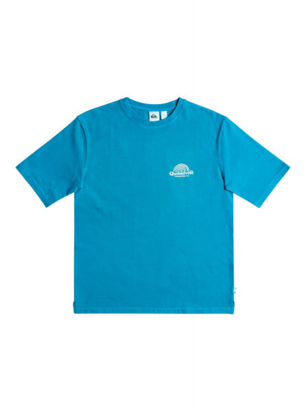 

Футболка мужская Quiksilver EQYKT04182 голубая M, Голубой, EQYKT04182