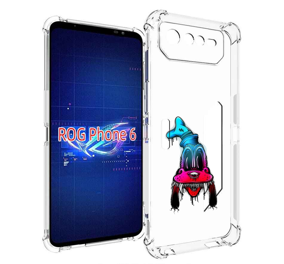 

Чехол MyPads Гуффи для Asus ROG Phone 6, Прозрачный, Tocco