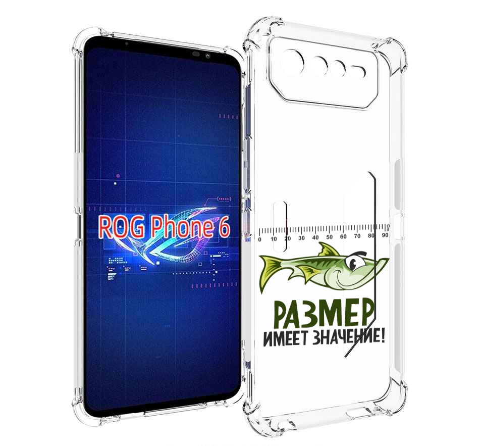

Чехол MyPads размер не имеет значения для Asus ROG Phone 6, Прозрачный, Tocco