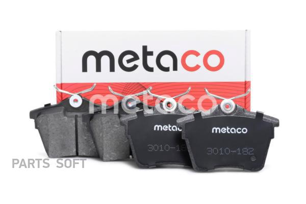 

Колодки тормозные задние дисковые к-кт Citroen C5 (2008 ), Peugeot 407 (20 METACO 3010-182, 3010-182