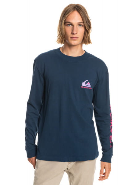 

Лонгслив мужской Quiksilver EQYKT04170 синий S, EQYKT04170