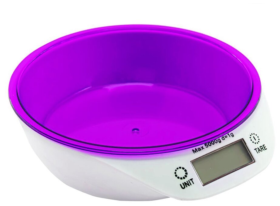 

Весы кухонные Irit IR 7117 фиолетовый, IR 7117