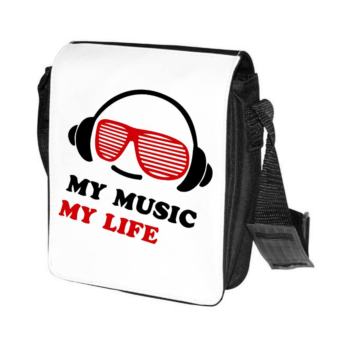 фото Сумка на плечо coolpodarok my music my life (моя музыка моя жизнь)