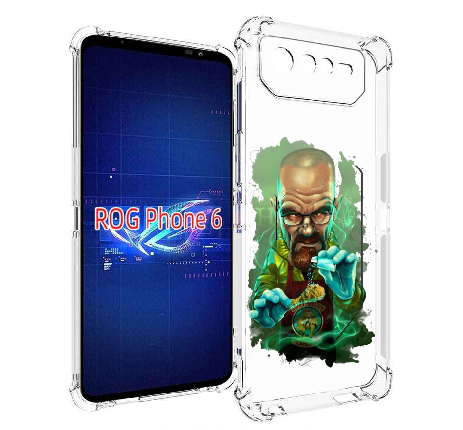 

Чехол MyPads повар для Asus ROG Phone 6, Прозрачный, Tocco