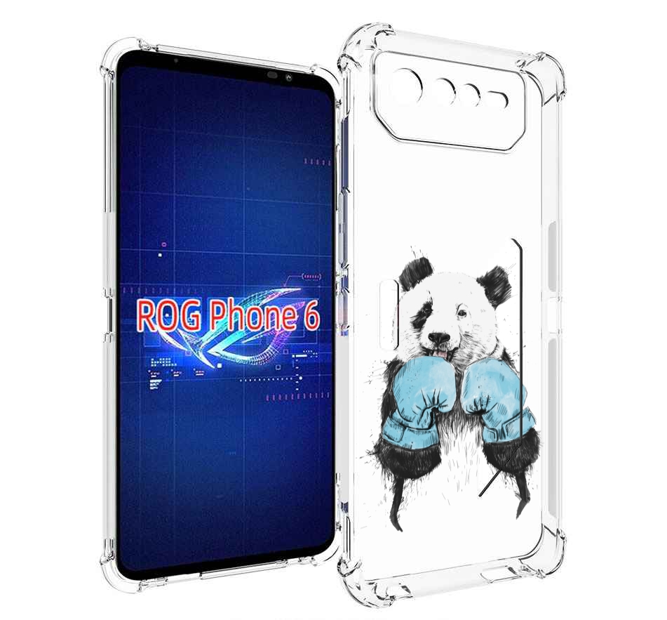 

Чехол MyPads панда боксер для Asus ROG Phone 6, Прозрачный, Tocco