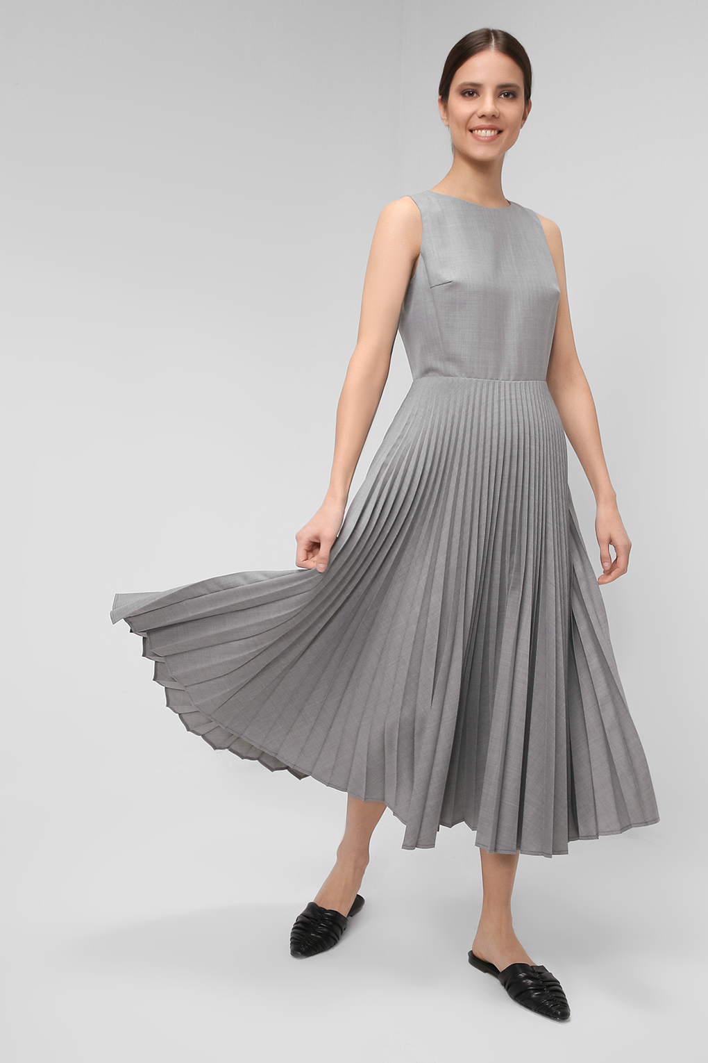 

Платье женское SABRINA SCALA SS21095220-014 серое L, SS21095220-014