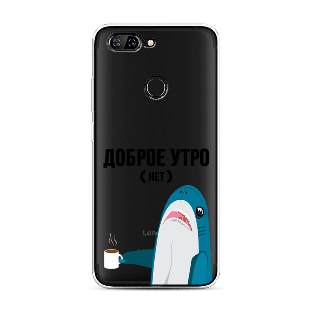 

Чехол Awog на Lenovo S5 / Леново S5 "Доброе утро", Синий;белый;черный, 112550-2
