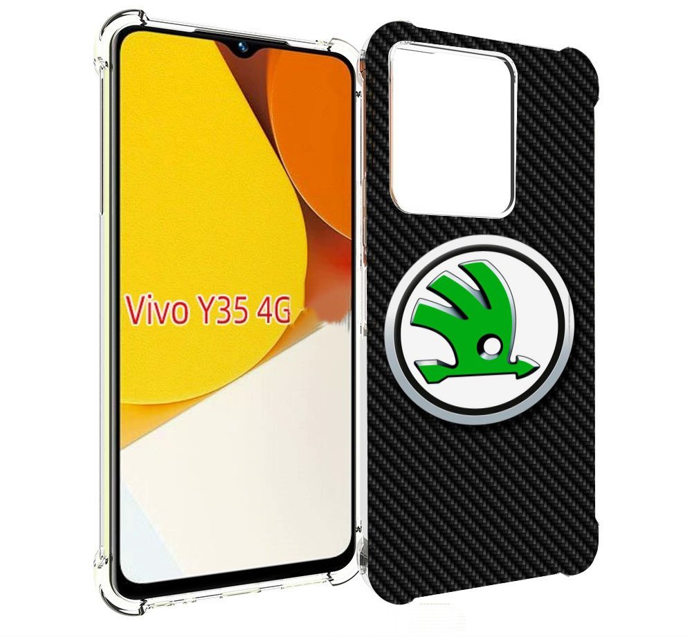 

Чехол MyPads skoda 2 для Vivo Y35 4G 2022 / Vivo Y22, Прозрачный, Tocco