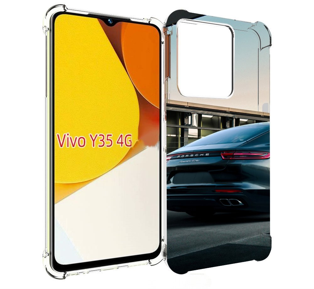 

Чехол MyPads porsche порш 4 для Vivo Y35 4G 2022 / Vivo Y22, Прозрачный, Tocco