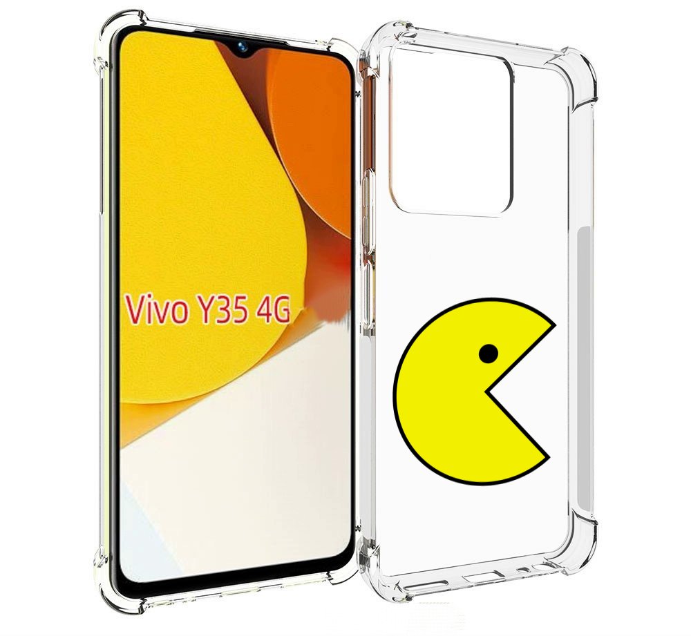 

Чехол MyPads pacman для Vivo Y35 4G 2022 / Vivo Y22, Прозрачный, Tocco
