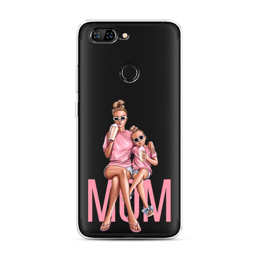 

Чехол Awog на Lenovo S5 / Леново S5 "Lovely mom", Синий;бежевый;розовый, 112550-7