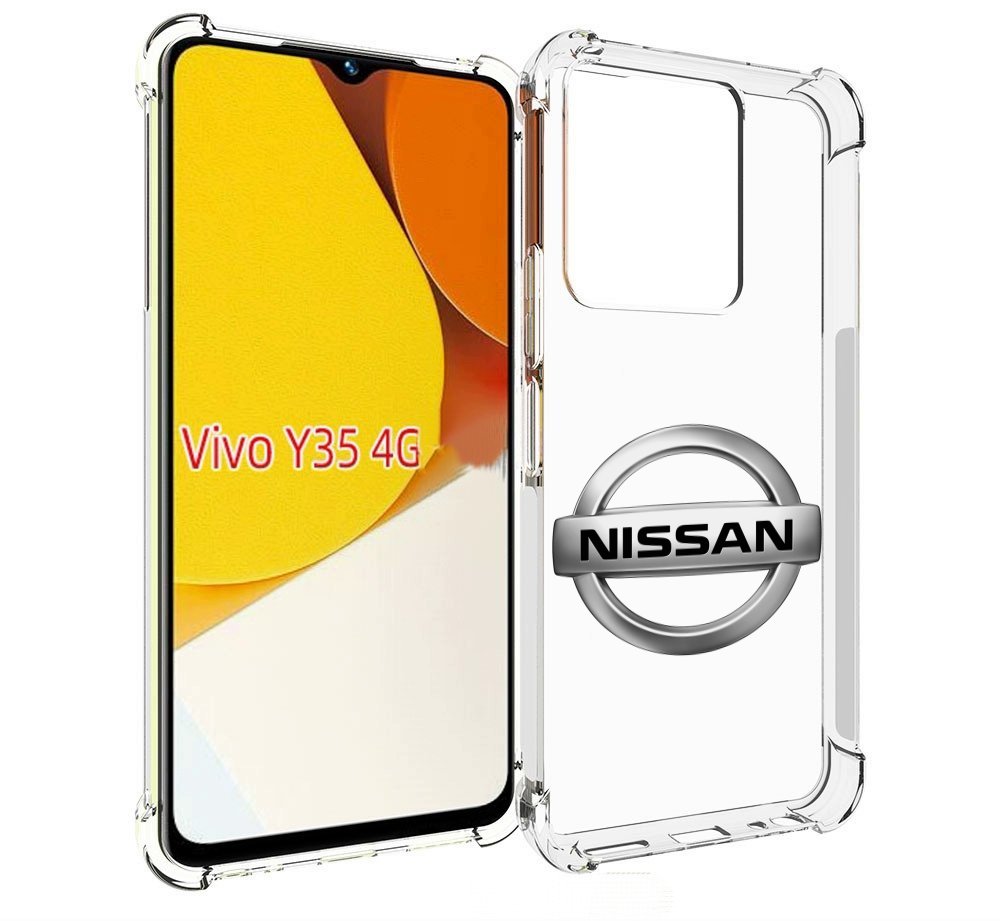 

Чехол MyPads nissan-3 мужской для Vivo Y35 4G 2022 / Vivo Y22, Прозрачный, Tocco