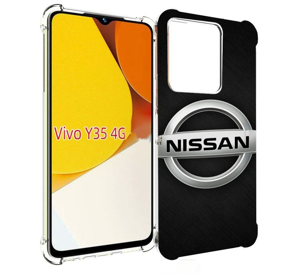 

Чехол MyPads nissan 2 мужской для Vivo Y35 4G 2022 / Vivo Y22, Прозрачный, Tocco