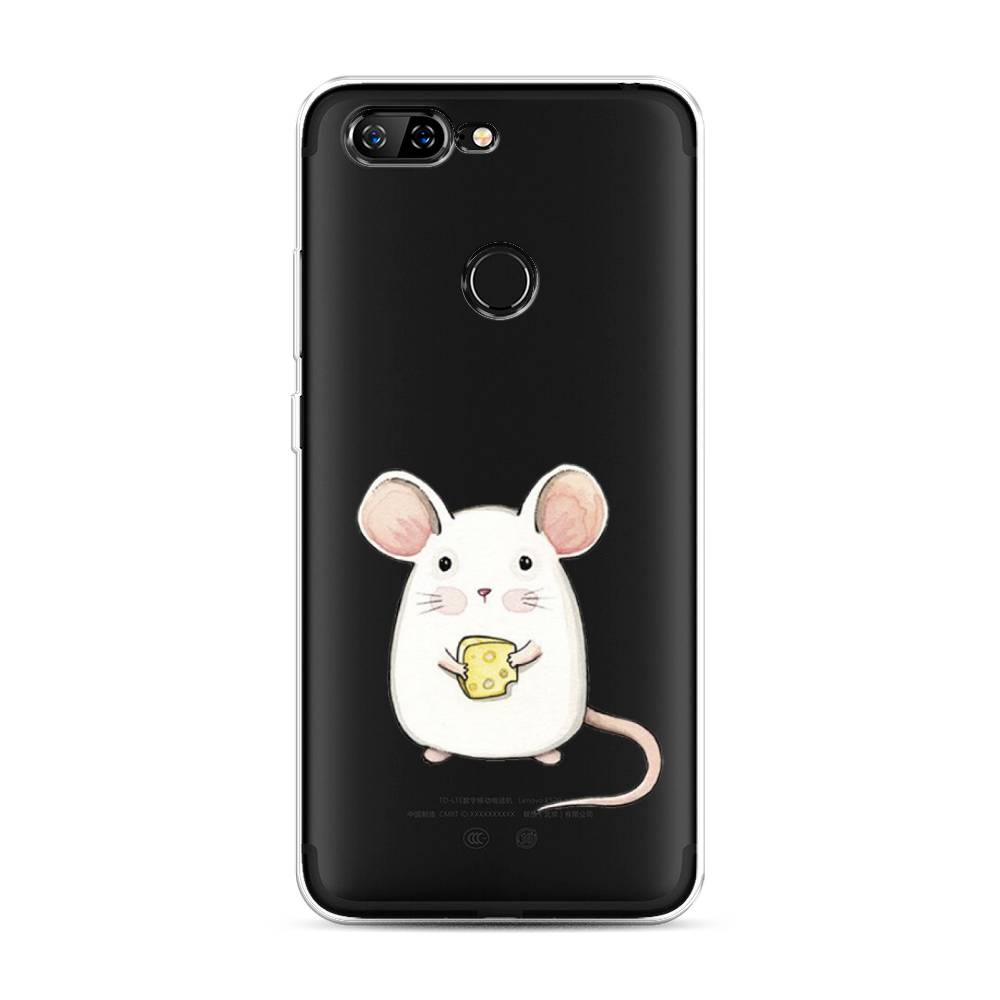 

Чехол Awog на Lenovo S5 / Леново S5 "Мышка", Белый;розовый;прозрачный, 112550-1