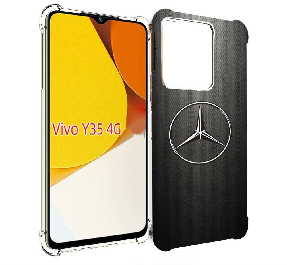 

Чехол MyPads mercedes 3 мужской для Vivo Y35 4G 2022 / Vivo Y22, Прозрачный, Tocco