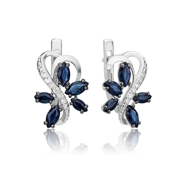 

Серьги из белого золота с бриллиантом PLATINA jewelry 02-0908-00-105-1120-30, 02-0908-00-105-1120-30