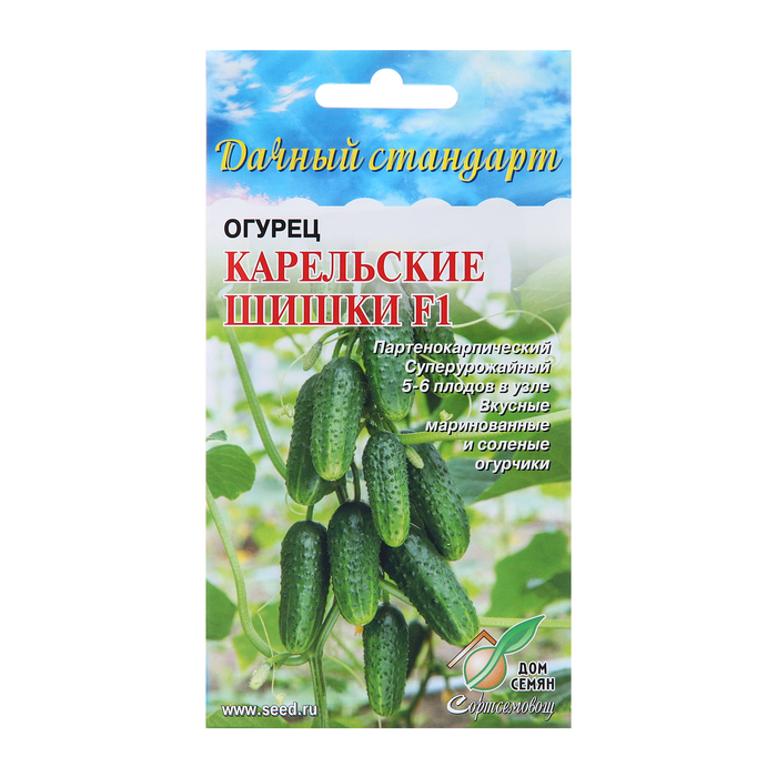

Семена огурец Дом семян Карельские Шишки F1 10230841 1 уп.