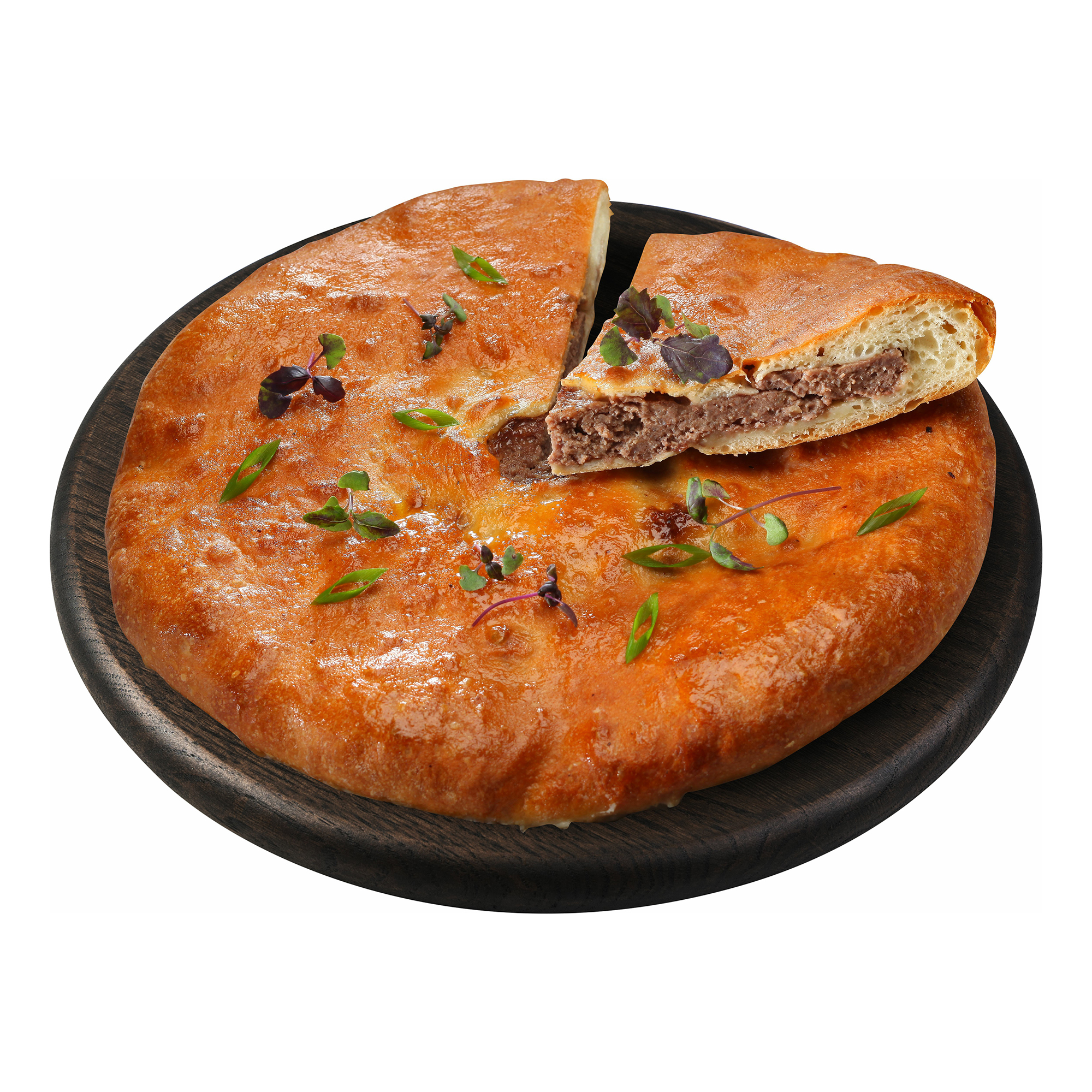 

Пирог Магнит Осетинский дрожжевой с мясной начинкой 900 г