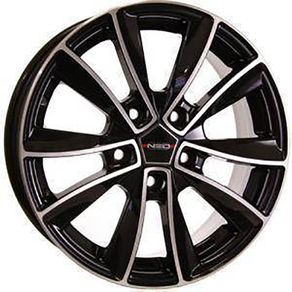 

Колесный диск NEO 742 (BD) 7xR17 ET45 5*114.3 D60.1 WHS117637, Черный;серебристый