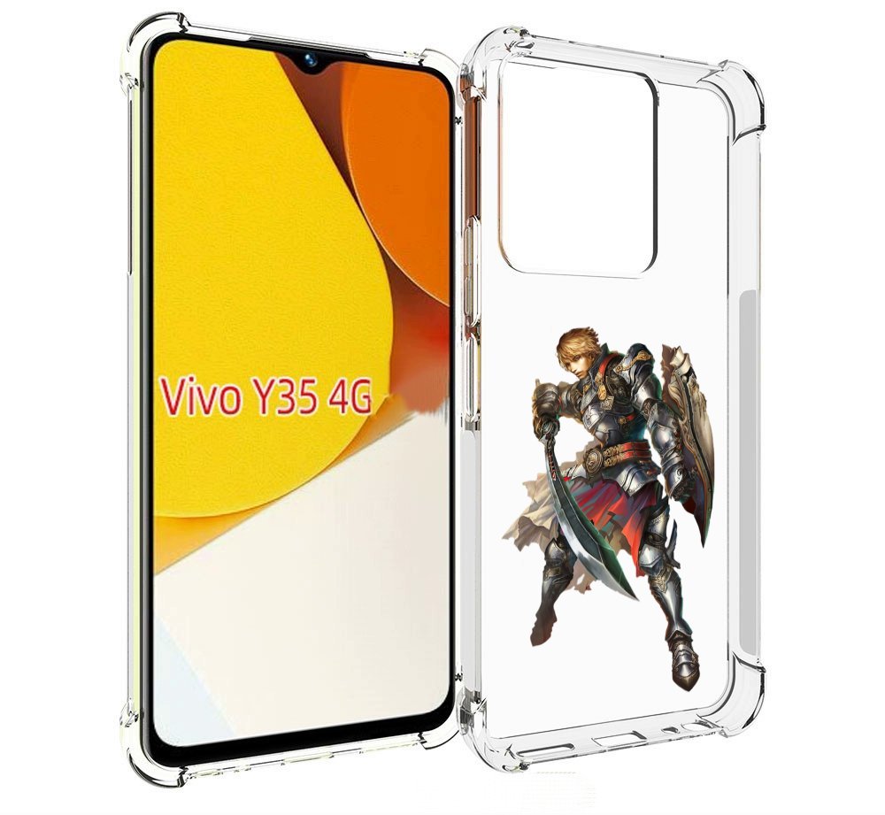 

Чехол MyPads lineage-2 для Vivo Y35 4G 2022 / Vivo Y22, Прозрачный, Tocco